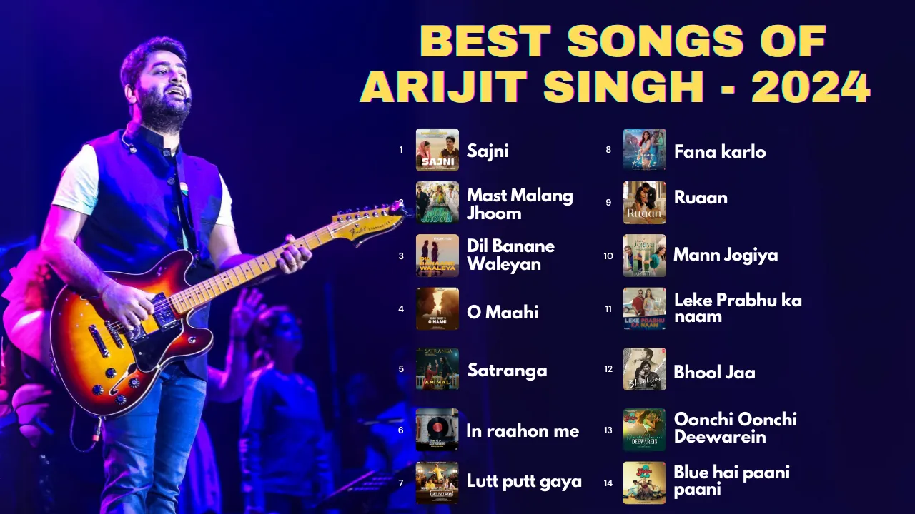 Best songs of Arijit Singh in 2024