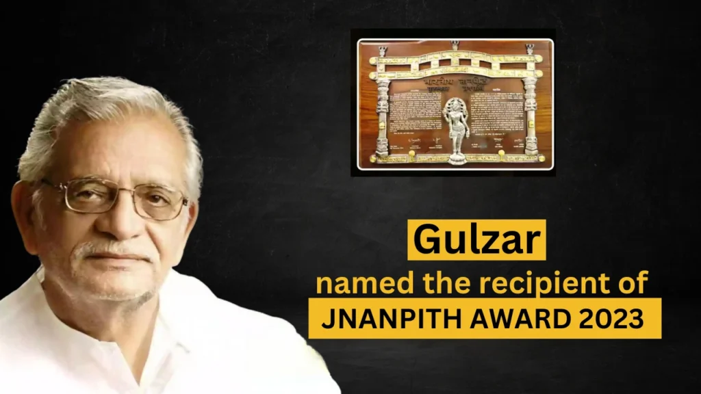 gulzar sahab to get jnanpith award 2023
