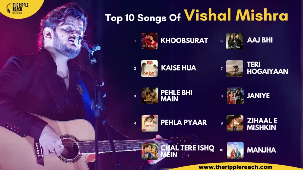 Top 10 Songs of Vishal Mishra