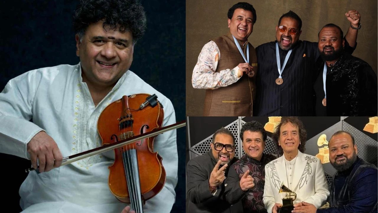 Grammy winner violinist Rajagopalan